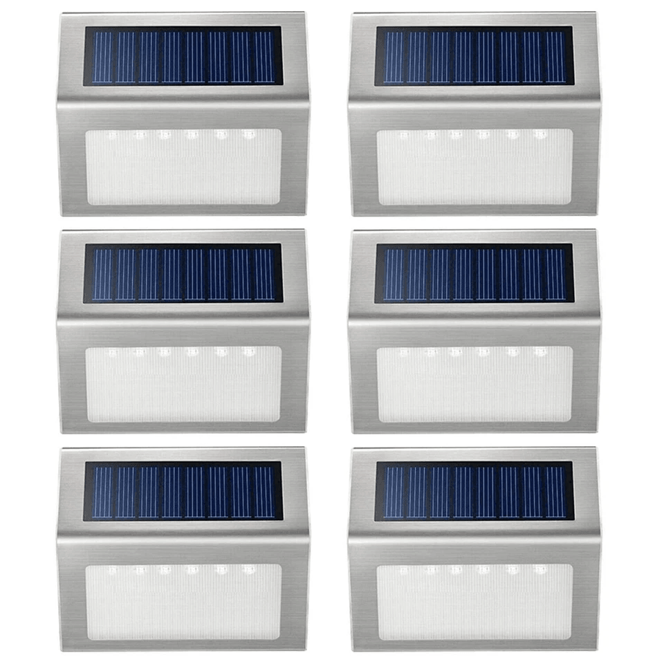 Outdoor Solar Deck Lights Waterproof LED Fence Step And Stair Lamps For Garden And Yard 1