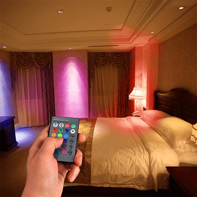 RGB LED Party Magic Bulb Light With Remote ColorChanging Light For Halloween Christmas  Holiday Dec 3