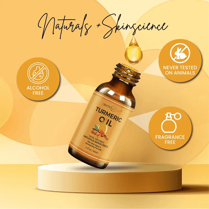 Turmeric Essential Oil Pure  Organic ColdPressed For AntiAging  Glowing Skin 3