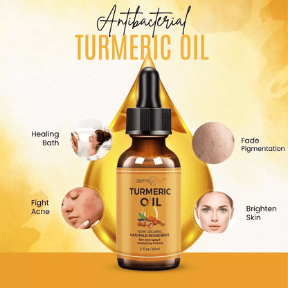 Turmeric Essential Oil Pure  Organic ColdPressed For AntiAging  Glowing Skin 1
