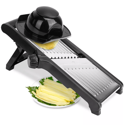 Mandoline Food Fruit Vegetable Slicer Cutter Chopper Adjustable Stainless Steel Blades For Safe Pre 6