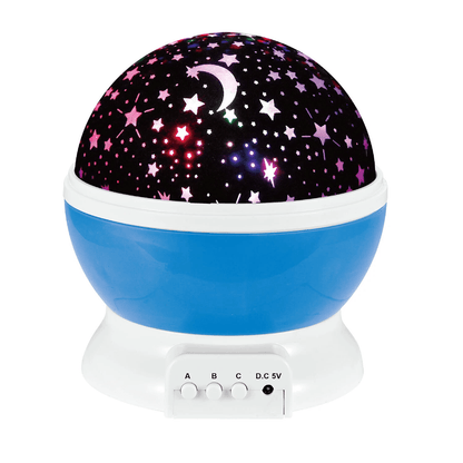 LED Starry Night Sky Projector Lamp For Kids Rotating Moon Star Cosmos Light Bedroom Nightlight USB 7