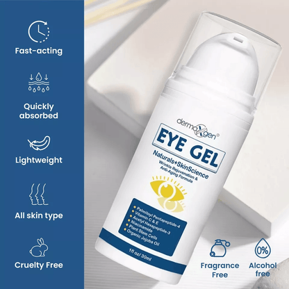 AntiAging Eye Gel By Dermaxgen Eye Bag Remover For Dark Circles Crows Feet Wrinkles Lift  Firm Form 8