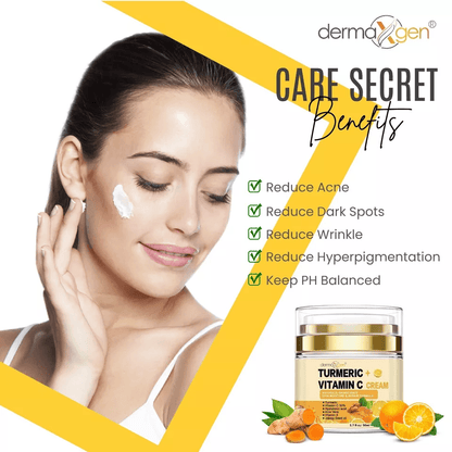 Glow Boosting Vitamin C Turmeric Moisturizing Repairing Cream AntiAging Face Cream With Aloe Vera   4