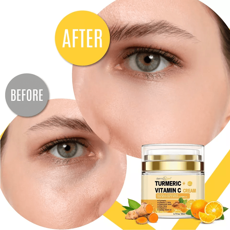 Glow Boosting Vitamin C Turmeric Moisturizing Repairing Cream AntiAging Face Cream With Aloe Vera   8