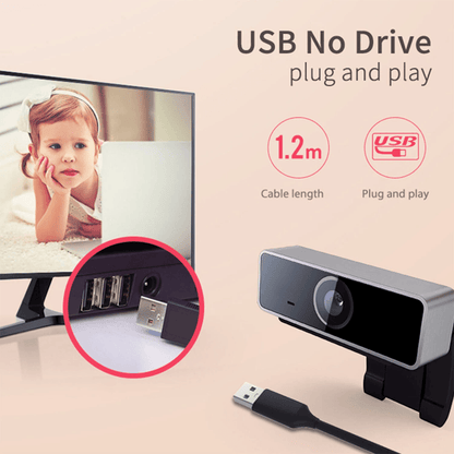 HD USB Webcam 1080P Full For PC Desktop Laptop Web Camera With Microphone FHD For Video Calling Str 4