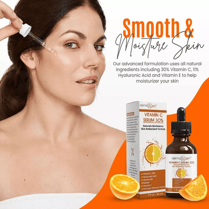 Pure Vitamin C Serum With Vitamin B3EHyaluronic Acid AntiAging Brightening Antioxidant Formula 4