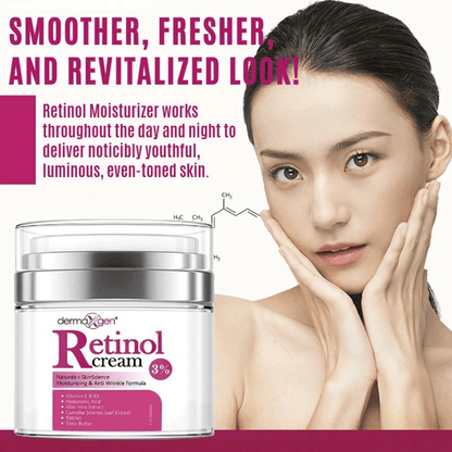 AntiAging Dermaxgen Retinol Moisturizer For Face  Eye Retinol Cream For Wrinkles Fine Lines Firming 6