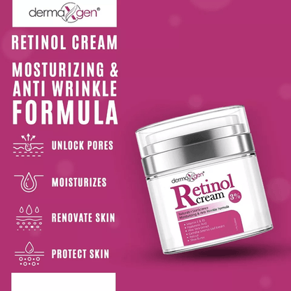 AntiAging Dermaxgen Retinol Moisturizer For Face  Eye Retinol Cream For Wrinkles Fine Lines Firming 7