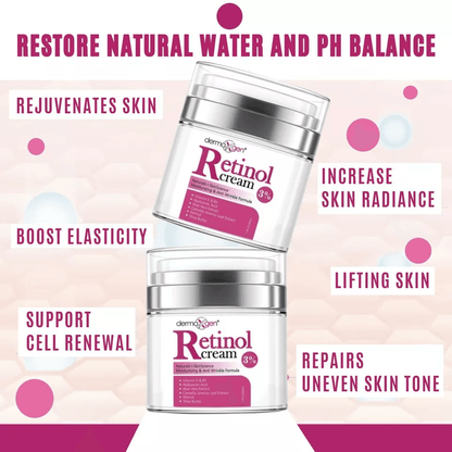 AntiAging Dermaxgen Retinol Moisturizer For Face  Eye Retinol Cream For Wrinkles Fine Lines Firming 9
