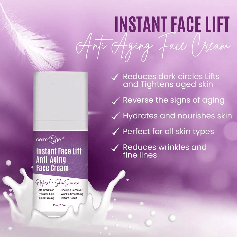 Instant Face Lift Cream Reduce Wrinkles Fine Lines Sagging Skin  Puffiness 2