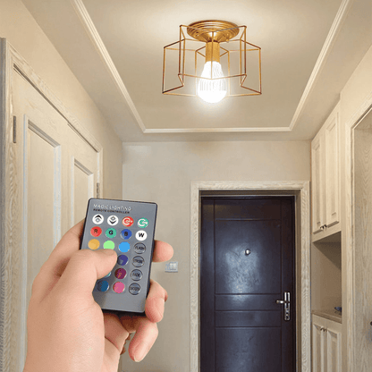 E27 Magic RGB LED Light Bulb 16 Colors Changing Home Lamp With IR Remote Control Mood Lighting For  5