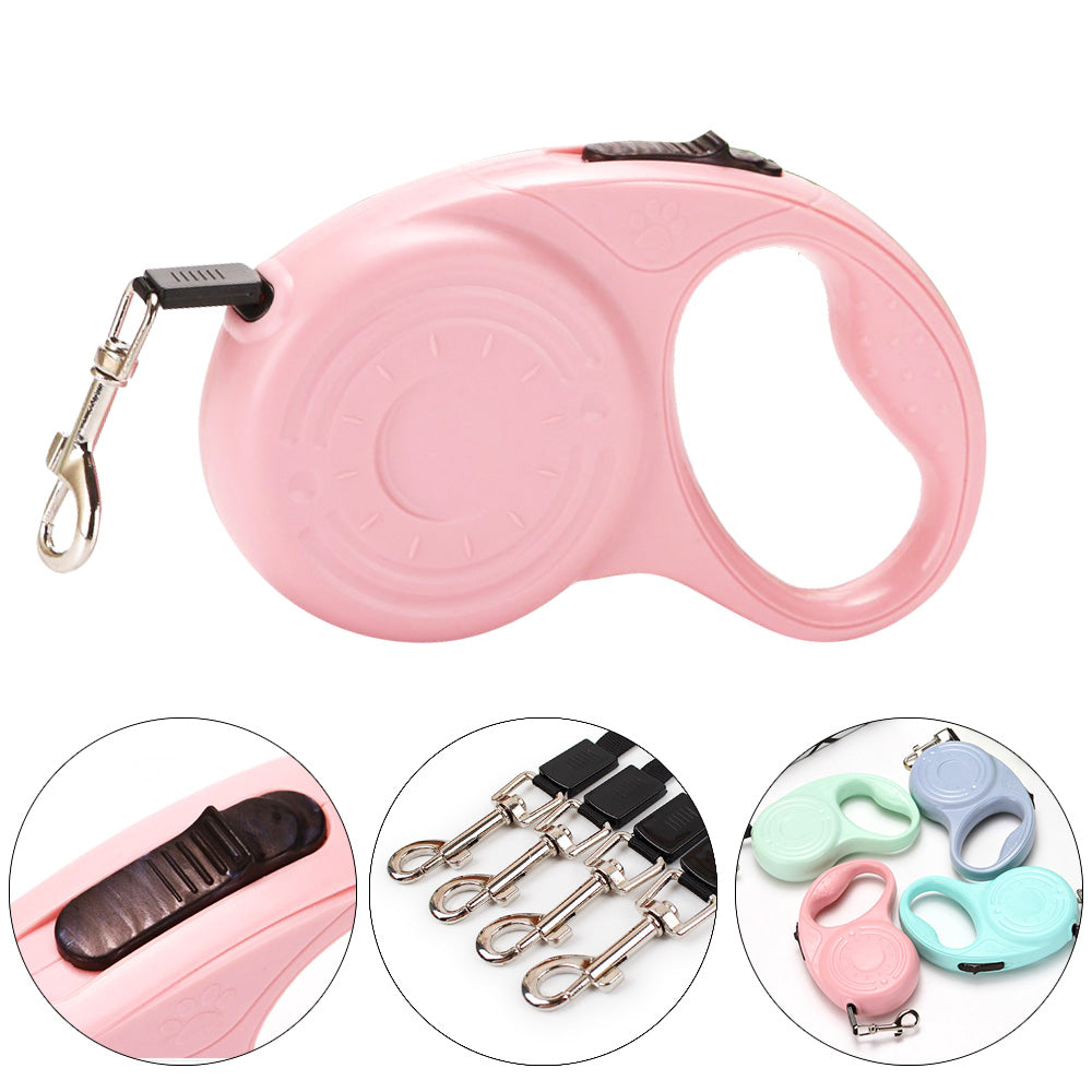 Automatic Retractable Dog Leash For Small Dogs  Cats Extending Rope For Chihuahua Bulldog Hiking  O 1