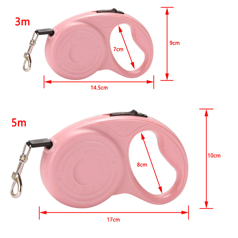 Automatic Retractable Dog Leash For Small Dogs  Cats Extending Rope For Chihuahua Bulldog Hiking  O 2