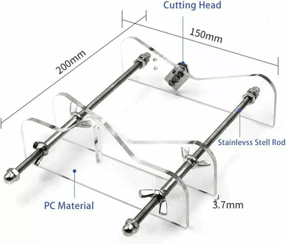 Premium Glass Bottle Cutter Kit For Wine Beer And Jars DIY Cutting Tool For Craft Recycling With Ad 8