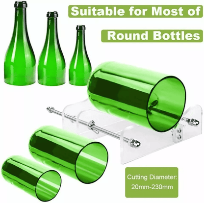 Premium Glass Bottle Cutter Kit For Wine Beer And Jars DIY Cutting Tool For Craft Recycling With Ad 1