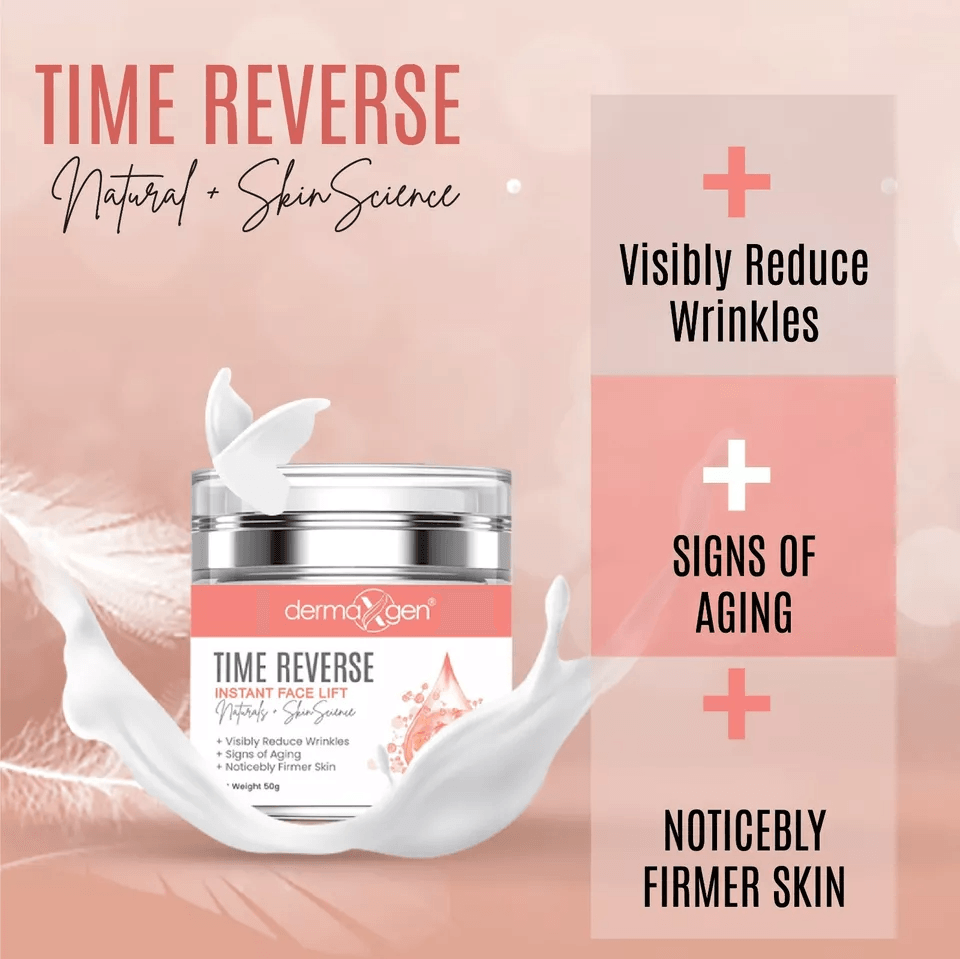 Time Reverse Instant Face Lift Pure Organic Wrinkle Reducer For Fine Lines  Sagging Skin 1