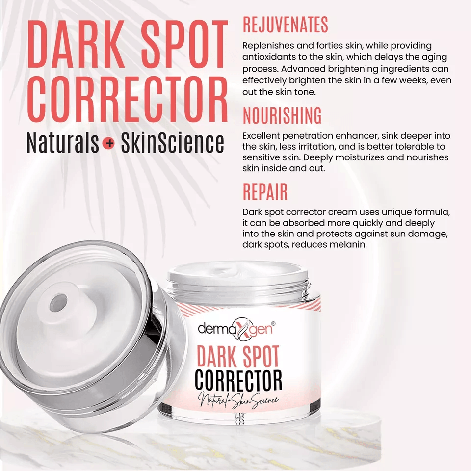 Dark Spot Corrector For Face  Body Organic Sunspot Remover For Hyperpigmentation Age Spots Uneven S 6