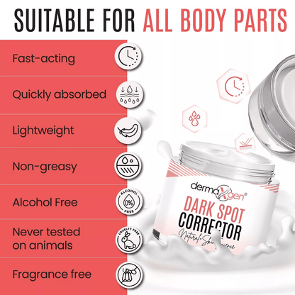Dark Spot Corrector For Face  Body Organic Sunspot Remover For Hyperpigmentation Age Spots Uneven S 4