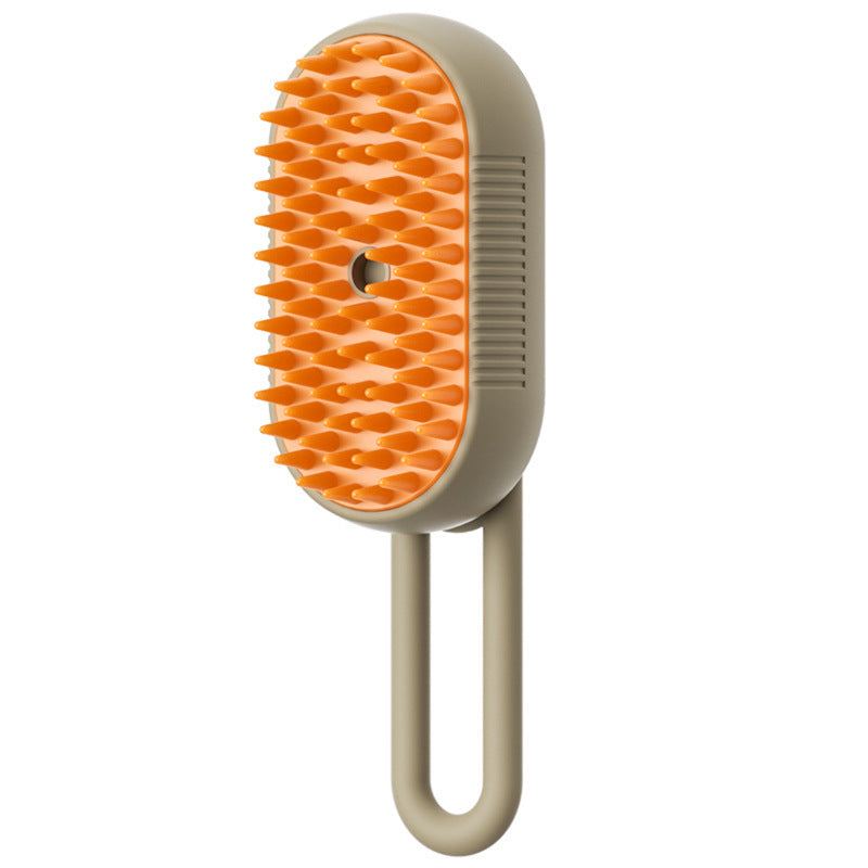 Steamy Dog Brush Multifunctional Pet Grooming Comb With Spray  Massage Features 4