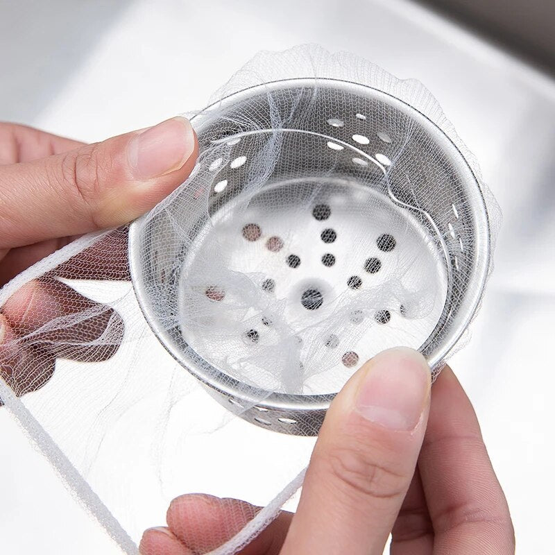Kitchen Sink Filter Screen, Dishwashing & Vegetable Washing Mesh, Sewer Drain & Outlet Residue Filter