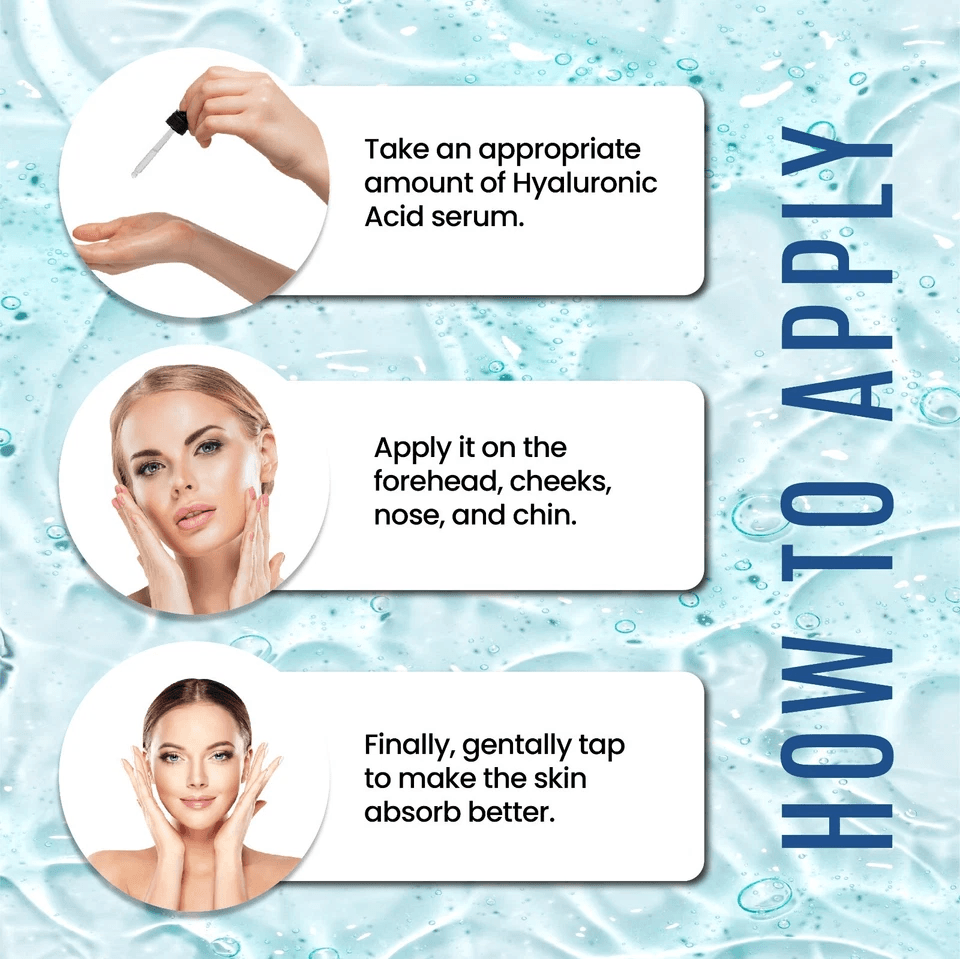 Dermaxgen Anti Aging  Anti Wrinkle Serum PURE Organic Hyaluronic Acid Facial Moisturizer For Dry Se 8