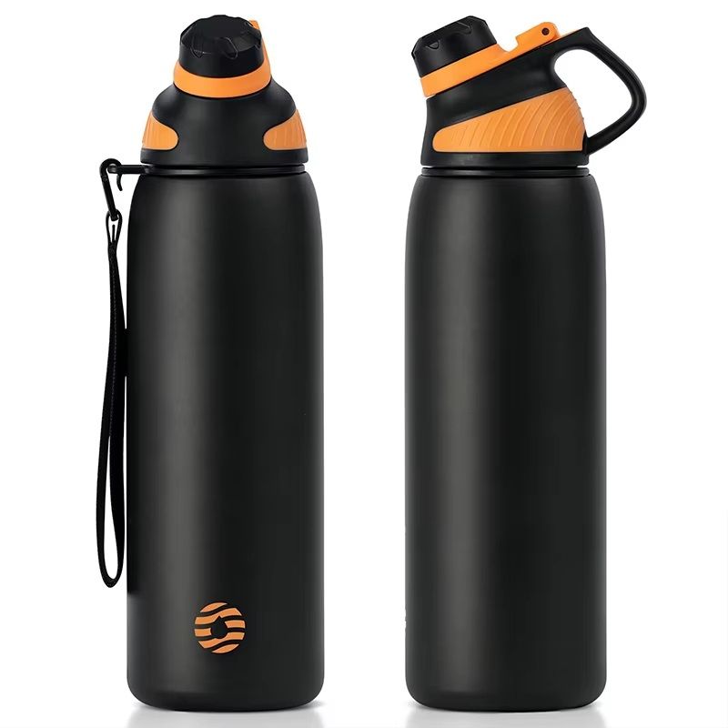Stainless Steel Thermal Bottle With Magnetic Lid  DoubleWall Insulated Leakproof For Sports  Outdoo 1