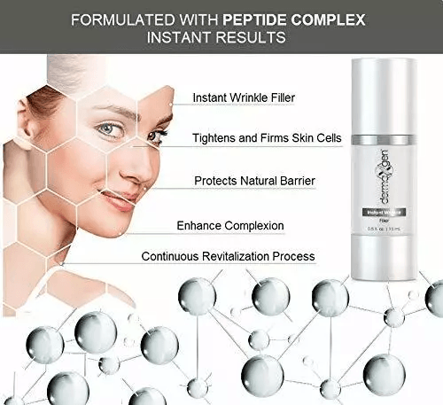 Peptide Wrinkle Filler Instant Results Collagen Booster AntiAging Solution 2