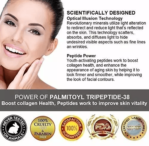 Peptide Wrinkle Filler Instant Results Collagen Booster AntiAging Solution 3