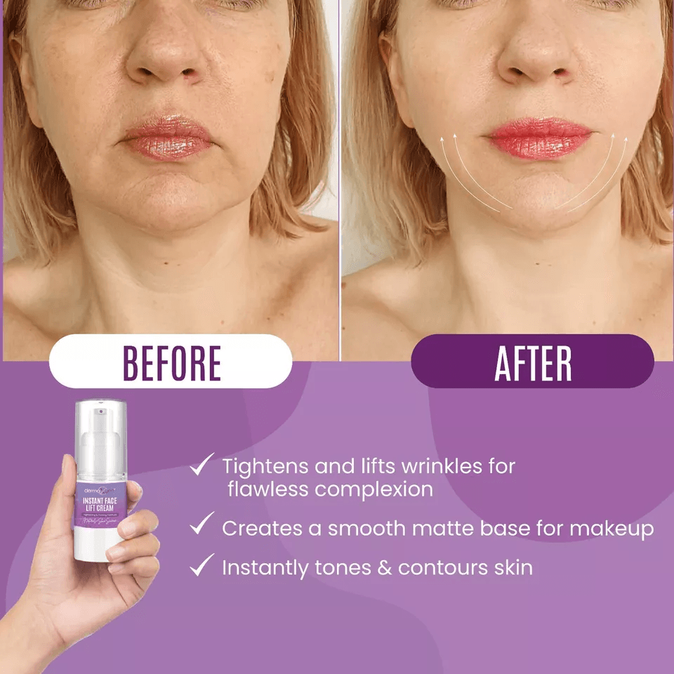 Instant Face Lift Cream Tightens Sagging Skin Reduces Puffiness  Fine Lines 2