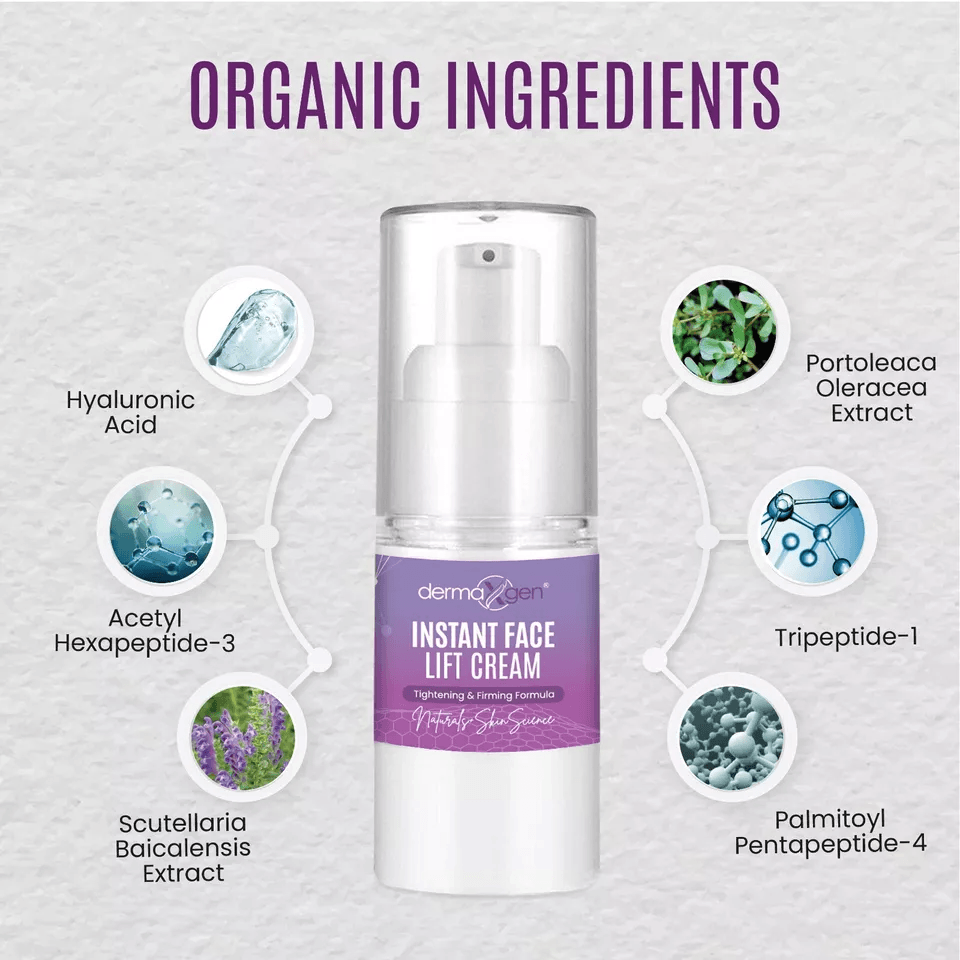 Instant Face Lift Cream Tightens Sagging Skin Reduces Puffiness  Fine Lines 1