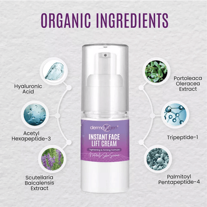 Instant Face Lift Cream Tightens Sagging Skin Reduces Puffiness  Fine Lines 1