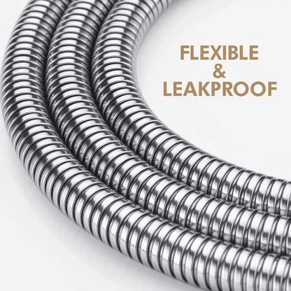 Extra Long Stainless Steel Handheld Shower Hose Flexible Bathroom Replacement Tube 1