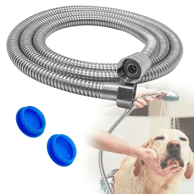 Extra Long Stainless Steel Handheld Shower Hose Flexible Bathroom Replacement Tube
