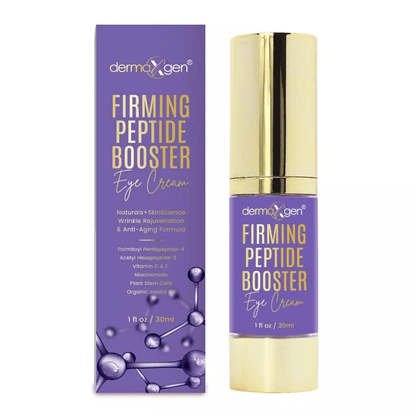 Anti-Aging Firming Peptide Booster Eye Cream, Hyaluronic Acid, Matrixyl for Wrinkles, Dark Circles & Youthful Eye