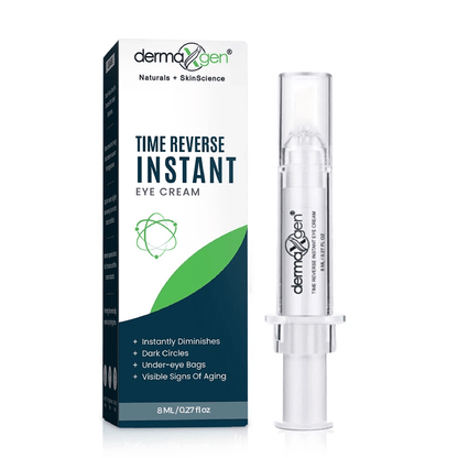 Dermaxgen TIME REVERSE Eye Cream, Instant Anti-Wrinkle Formula to Remove Dark Circles, Puffy Eyes & Fine Lines