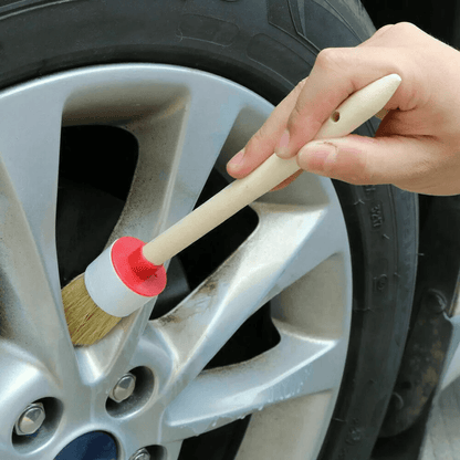 Professional Car Detailing Brush Wash Auto Cleaning Kit Engine  Wheel Clean Set With Bristle Wire   5