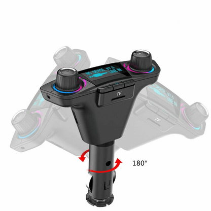 Wireless Bluetooth Car FM Transmitter MP3 Player With USB Charger HandsFree Radio Adapter Kit For M 9