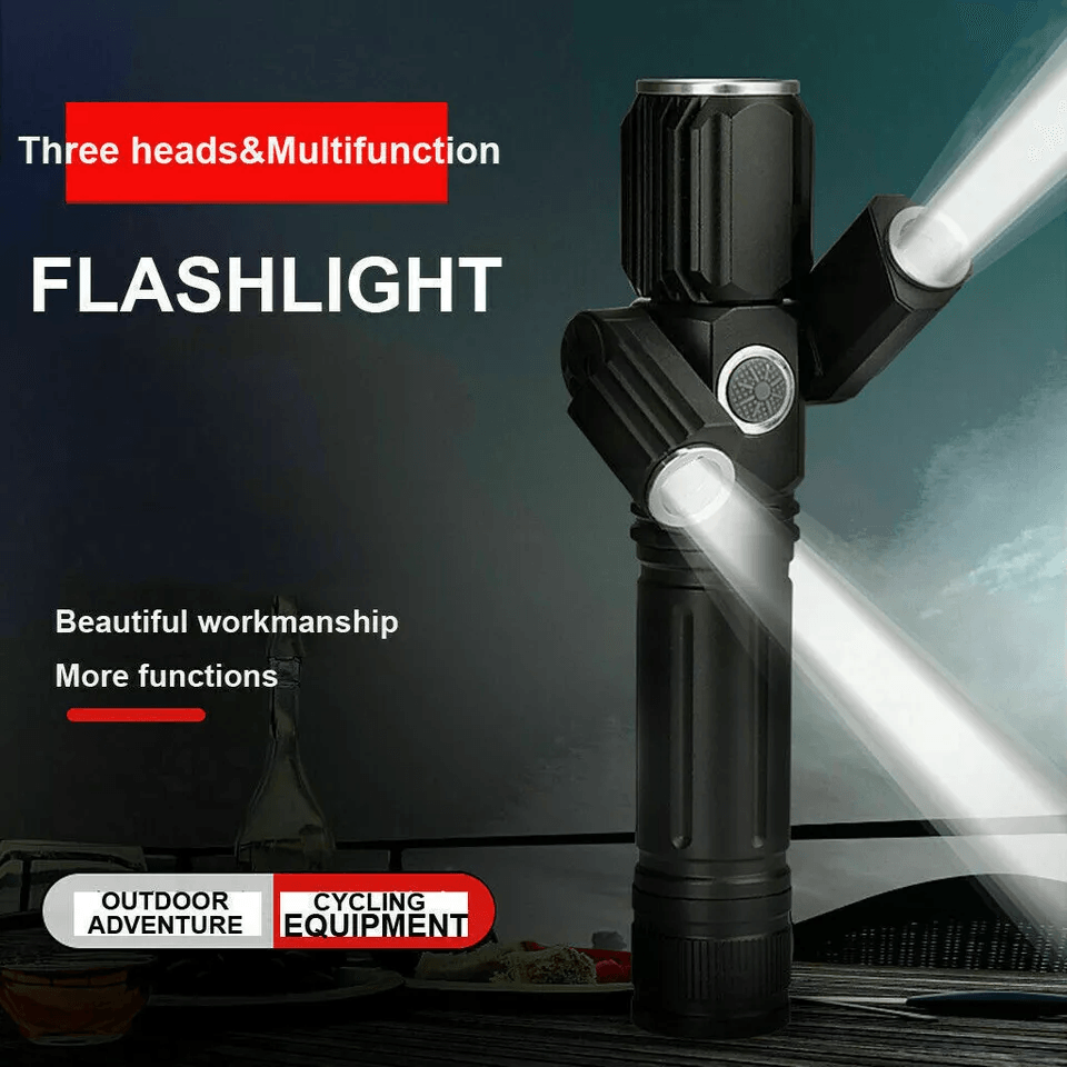 USB Rechargeable LED Bicycle Headlight Bike Head Light Front Lamp Set With Rear Tail Light For Nigh 2