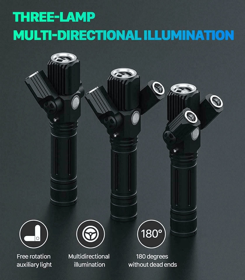 USB Rechargeable LED Bicycle Headlight Bike Head Light Front Lamp Set With Rear Tail Light For Nigh 6