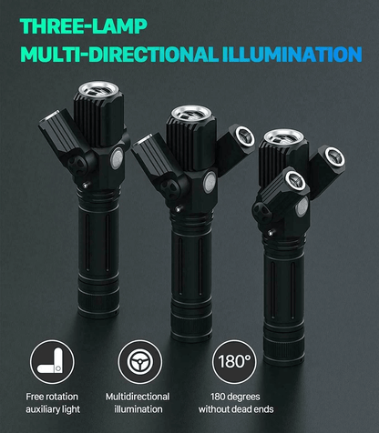USB Rechargeable LED Bicycle Headlight Bike Head Light Front Lamp Set With Rear Tail Light For Nigh 6