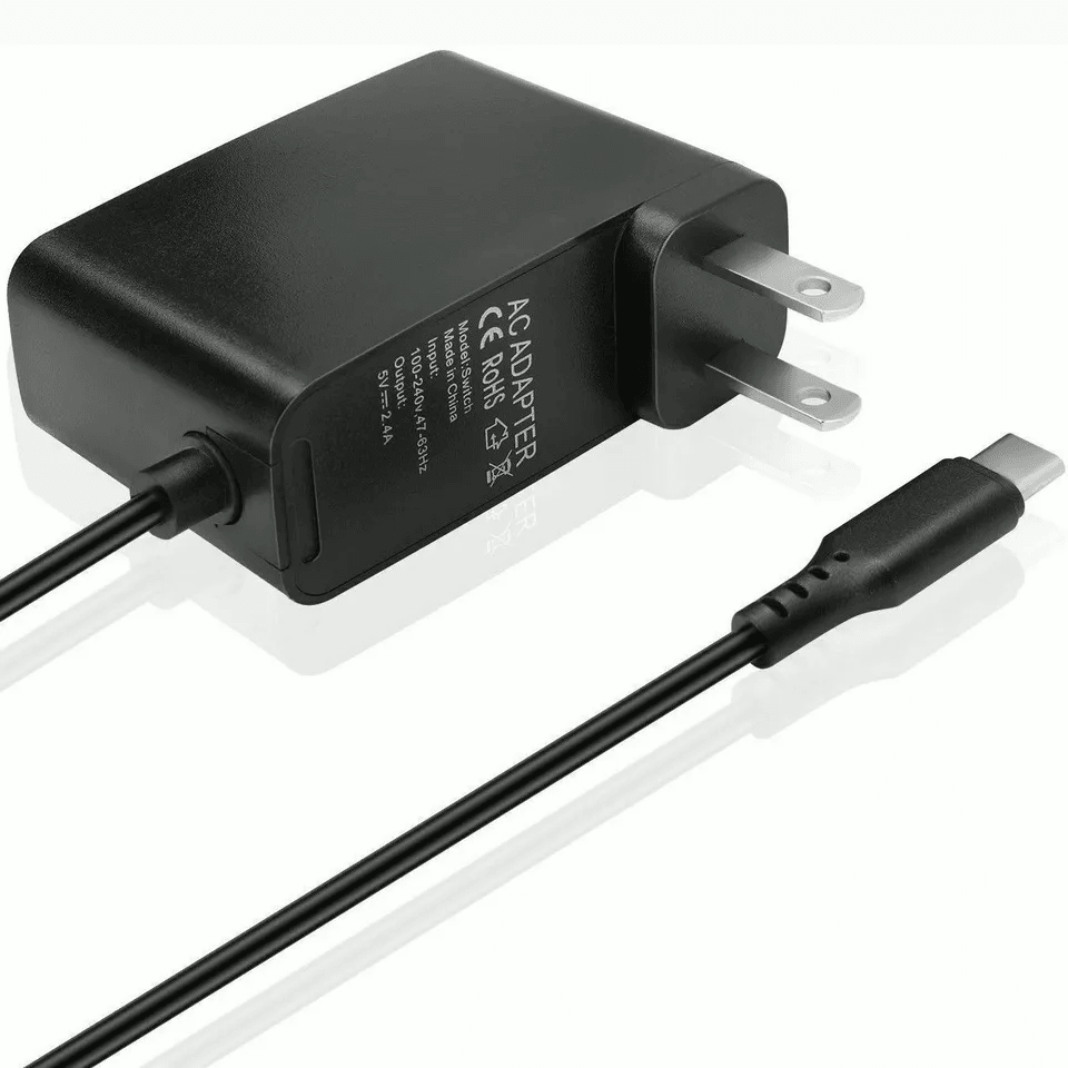AC Power Adapter For Nintendo Switch Wall Travel Charger 3