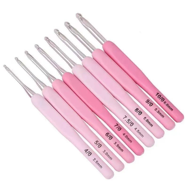 Crochet Tools Set Soft Handle Ergonomic Hooks For Smooth Crocheting  Crafting 2