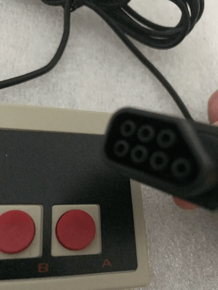 Original NES004 Wired Controller For Nintendo NES Vintage Console Replacement 2