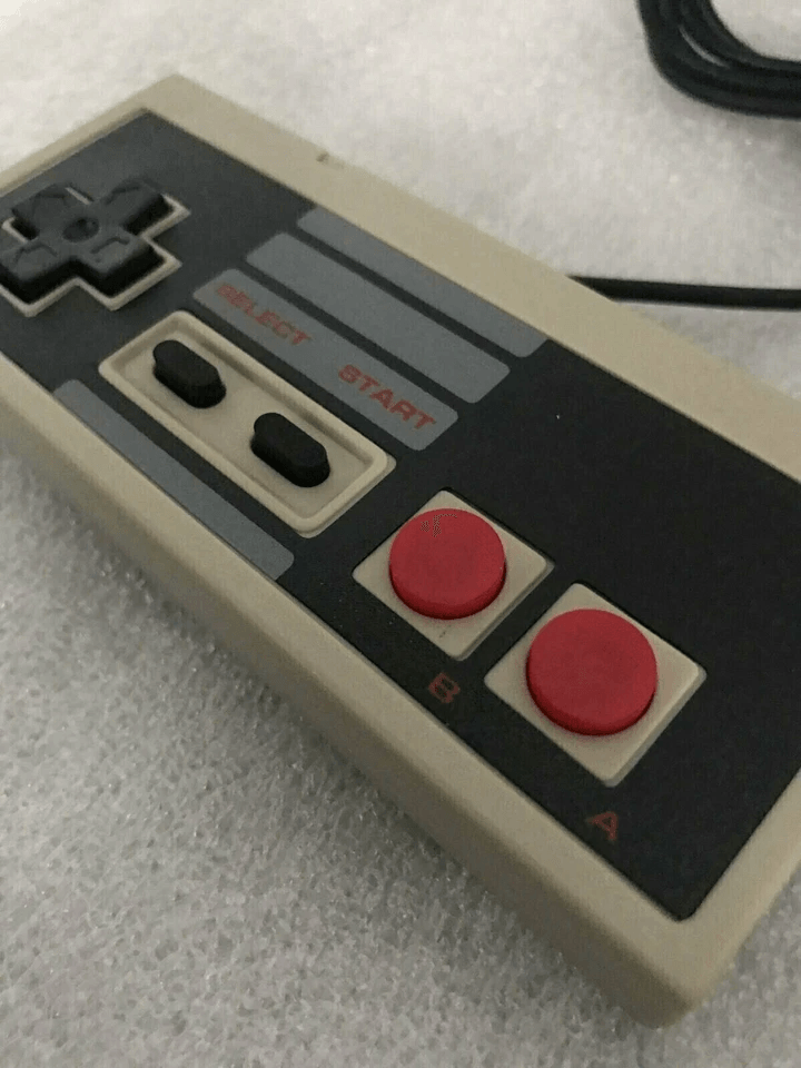 Original NES004 Wired Controller For Nintendo NES Vintage Console Replacement 1