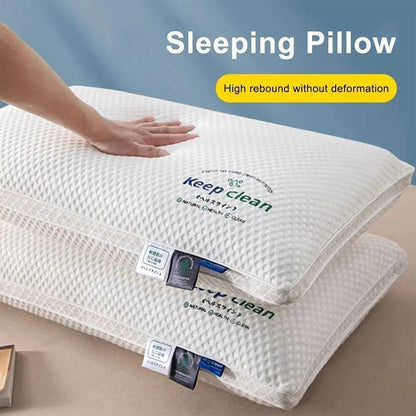 Ergonomic 3D Neck Pillow UltraSoft NonCollapsing Design for Single Sleepers Perfect for Bedding