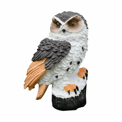 Solar Owl Stake Lights Decorative Outdoor Yard Lighting For Garden Lawn  Pathway 5