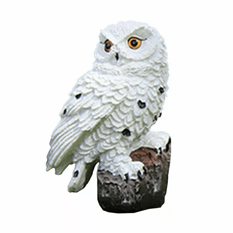 Solar Owl Stake Lights Decorative Outdoor Yard Lighting For Garden Lawn  Pathway 6