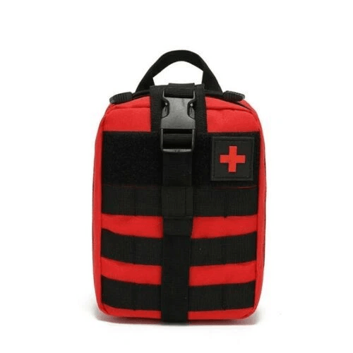 Tactical First Aid Kit  Rip Away MOLLE EMT IFAK Survival Pouch Bag  MilitaryGrade Medical Organizer 6