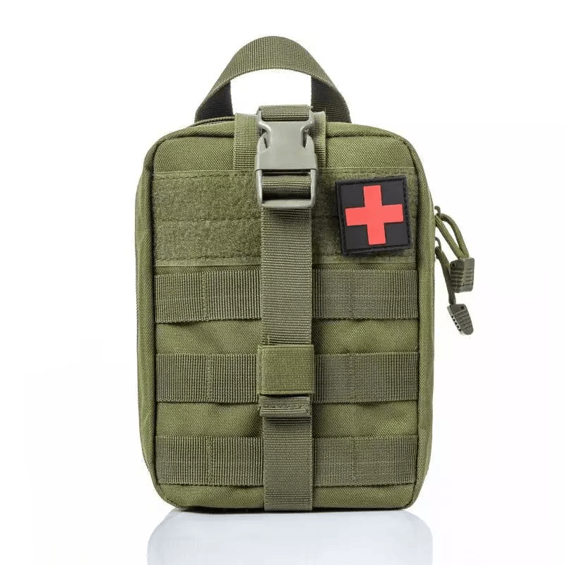 Tactical First Aid Kit  Rip Away MOLLE EMT IFAK Survival Pouch Bag  MilitaryGrade Medical Organizer 8
